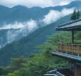 Hidden hill station near Delhi with misty mountains and a peaceful hillside retreat surrounded by lush green forests